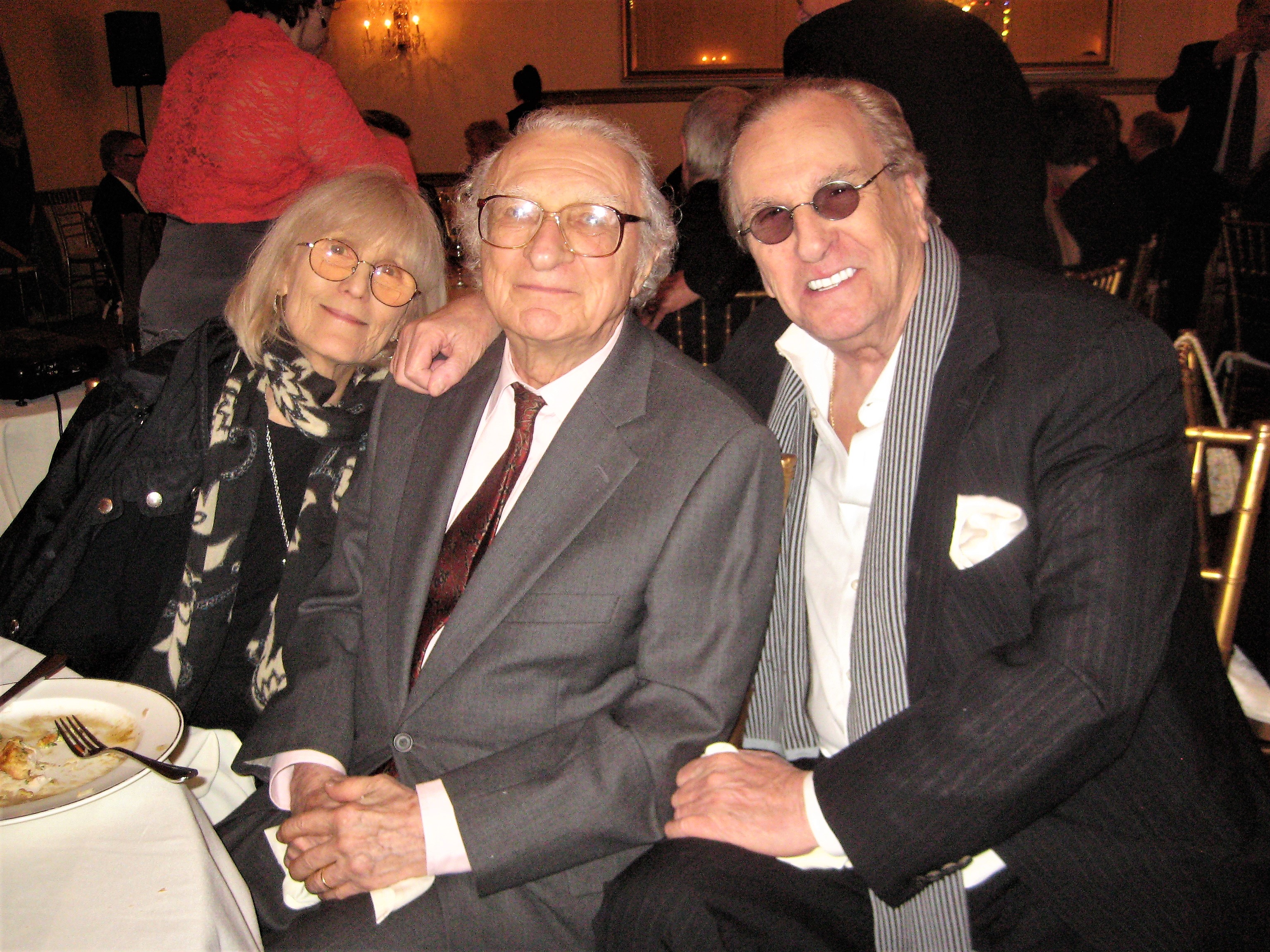 10-20-15 (L-R) Wife Marge. Sheldon Harnick. Danny Aiello at the Cause Celebre Sunrise Gala at 3 West Club. 3 West 51st St. Monday night. 10-19-15